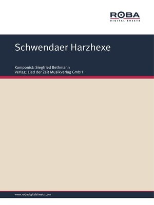 cover image of Schwendaer Harzhexe